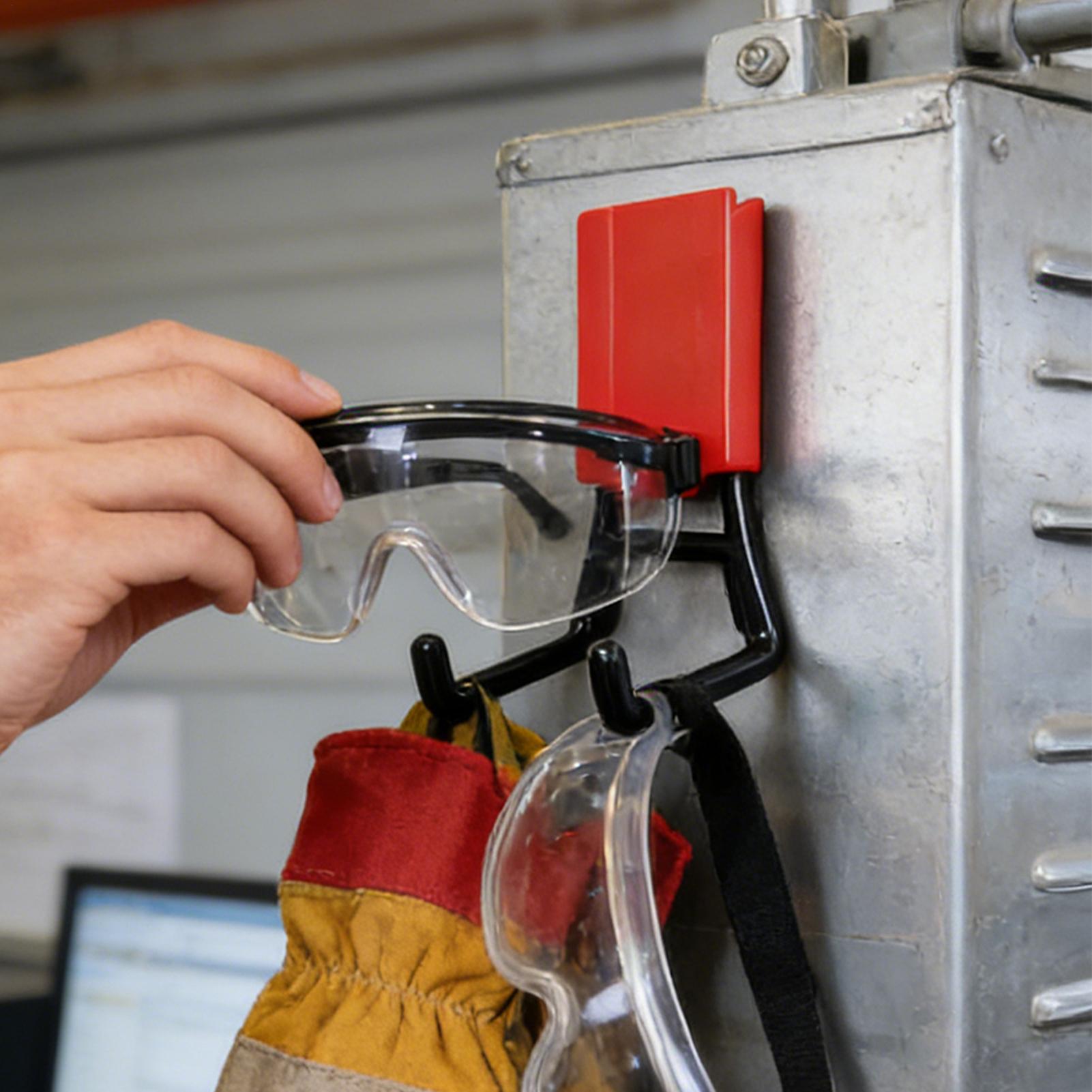 Workshop Tools Hanger - 強力な磁気ユーティリティフック、頑丈な冷蔵庫の前扉、キッチン用品ハンガー、穴あけ不要、作業場ツール、マグネットフック