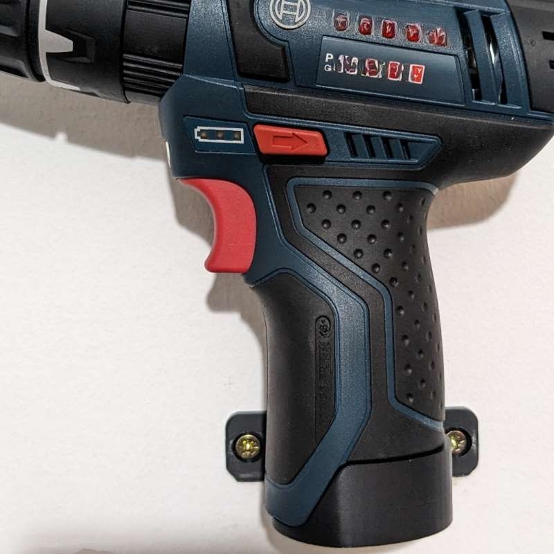 Workshop Tools Hanger - 12V電動工具壁掛けブラケットホルダー収納ハンガーラック、作業場ガレージ整理用