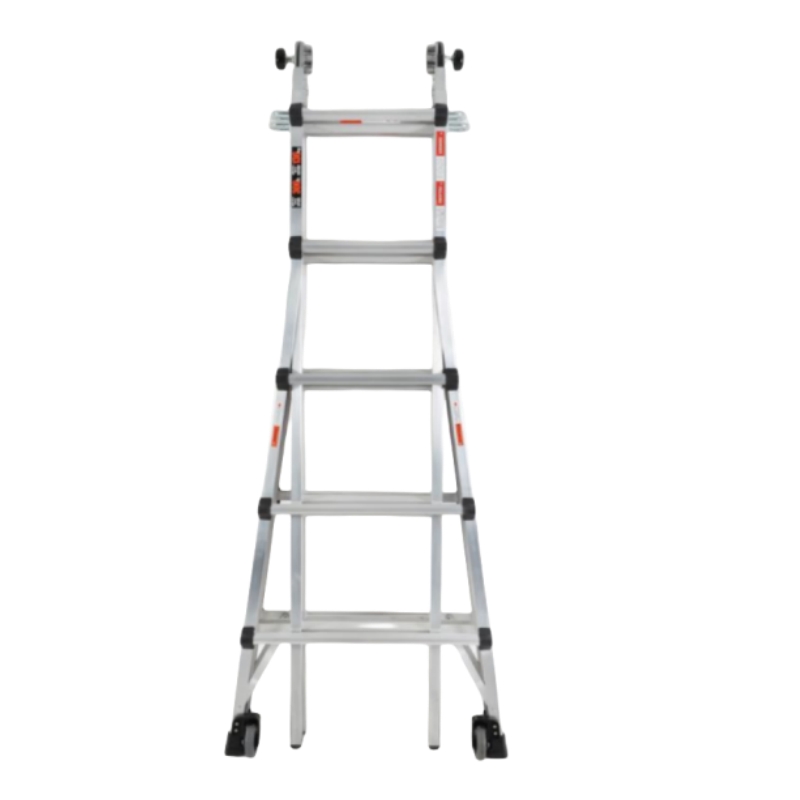Workshop Tools Price - 工場価格 5段はしご 耐久性のある折りたたみ式ワークショップアルミ壁掛けはしご 多機能はしご