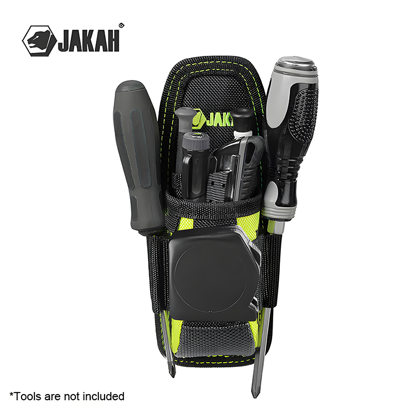 Tools Workshops - Jakah 小型ツールホルダー、最小作業オーガナイザーツールポーチとスナップクリップ付きナイフホルダーミニ電気技師ツールホルダー HL058