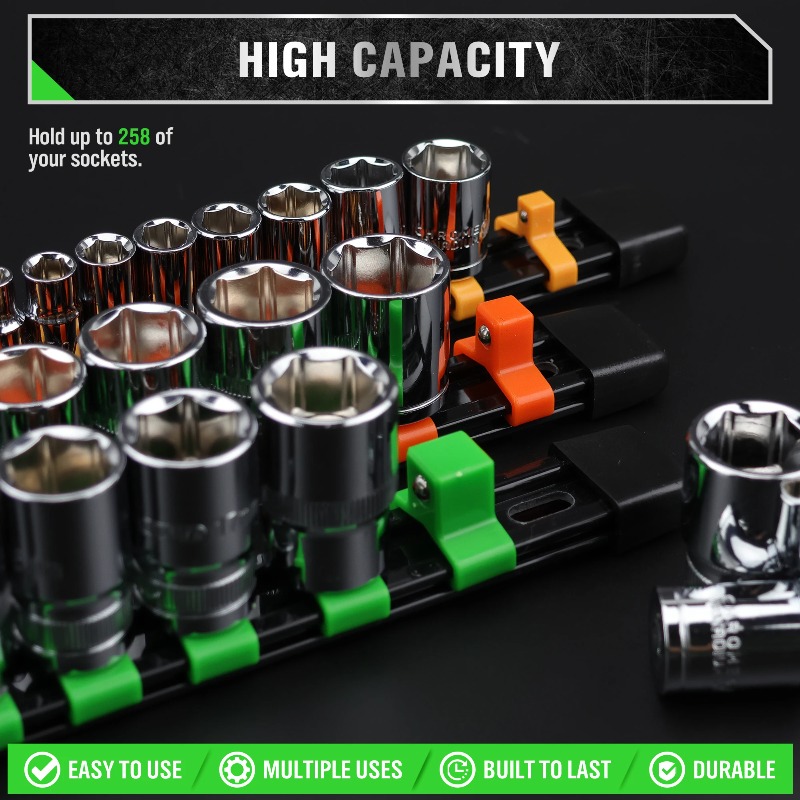 18ピースソケットオーガナイザーセット（ツールボックスの引き - Tool Chest Cabinet のレビューと価格