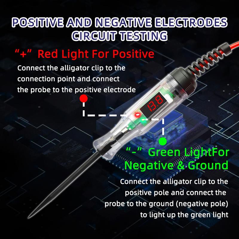 3V 120V 電圧テスターペンデジタルディスプレイロングプ - Tools Use In Workshop のレビューと価格