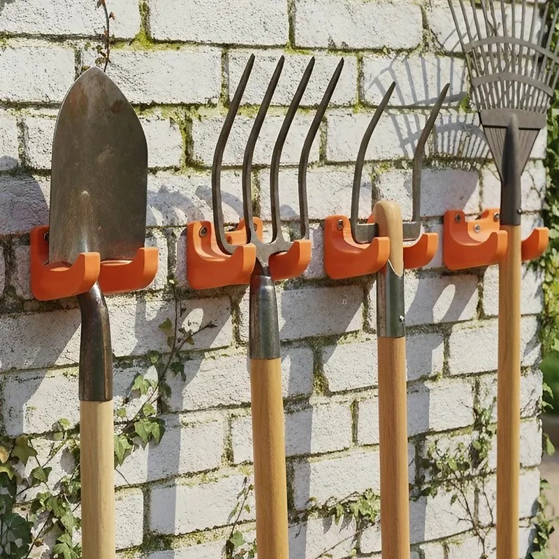 2-10個入りヘビーデューティーガーデンツールラック壁掛けフ - Workshop Tools Hanger のレビューと価格