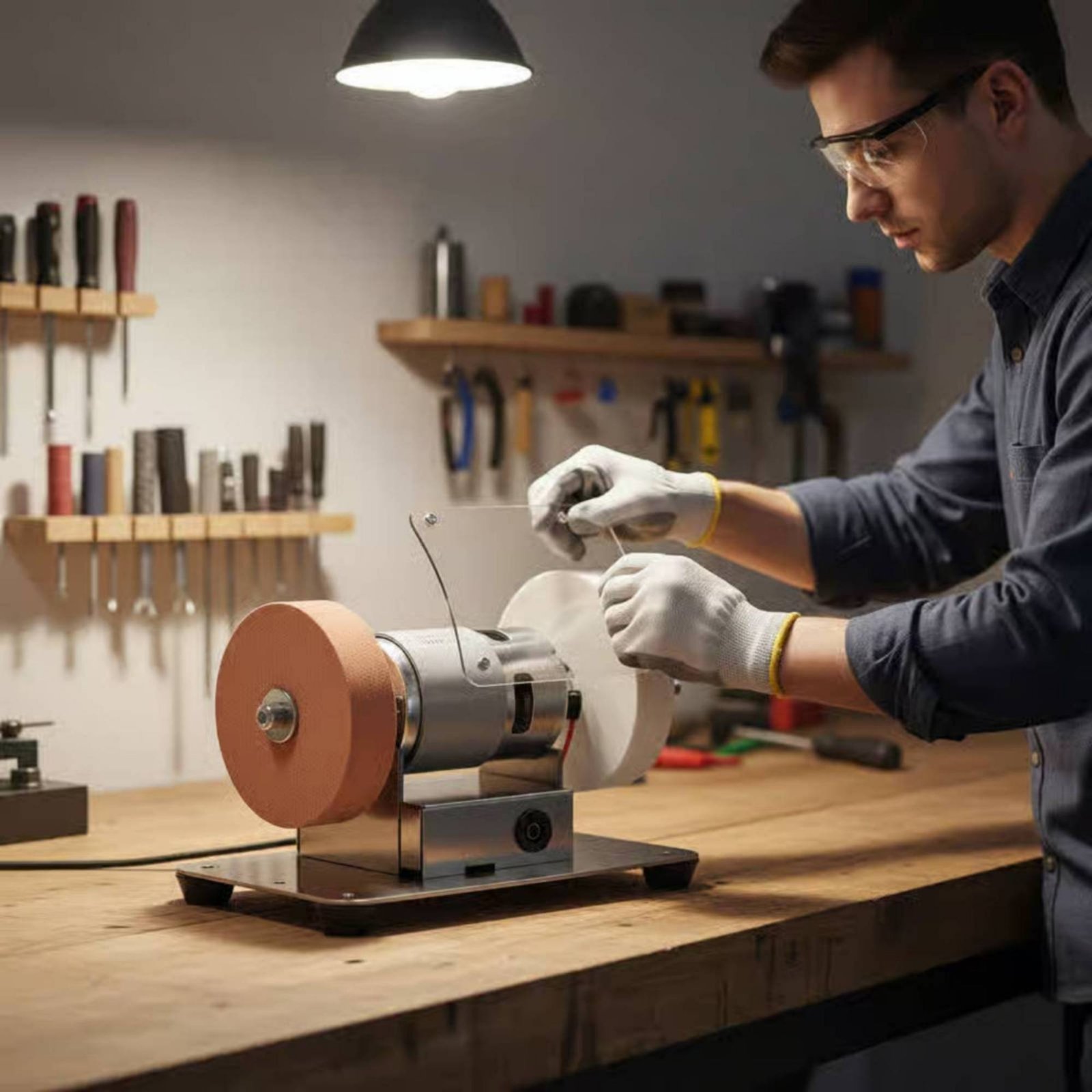 ミニベンチグラインダー多機能小型カウンタートップグラインダー - Mini Workshop Tools のレビューと価格