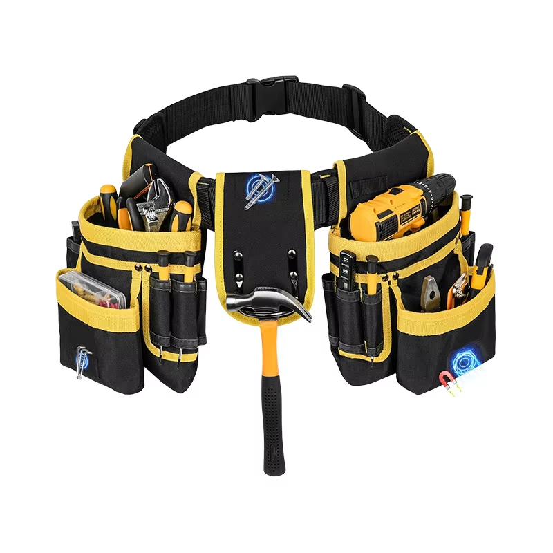 調節可能なツールベルトバッグ、取り外し可能なワークポーチ付き - Mini Workshop Tools のレビューと価格