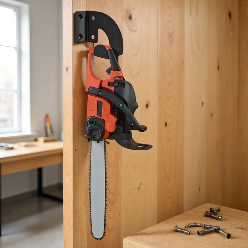 1 個チェーンソー壁掛け式ヘビーデューティチェーンソーハンガ - Workshop Tools Hanger のレビューと価格