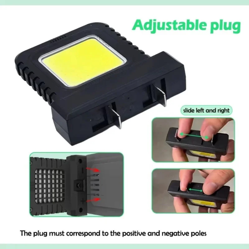 LED ワークライト マキタ用 ミルウォーキー用 デウォルト - Common Tools In Workshop のレビューと価格