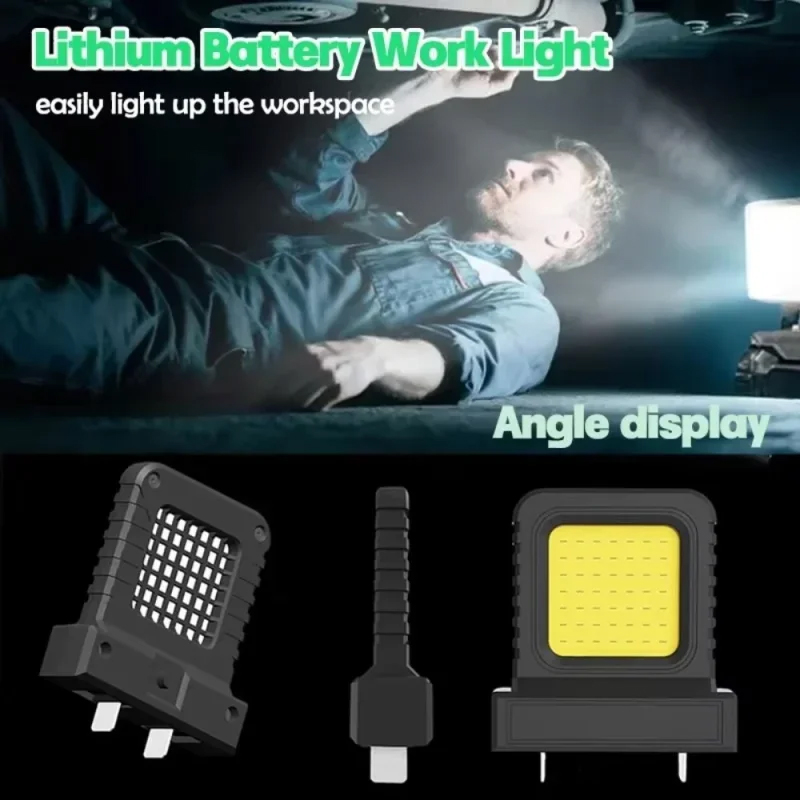 LED ワークライト マキタ用 ミルウォーキー用 デウォルト - Common Tools In Workshop のレビューと価格
