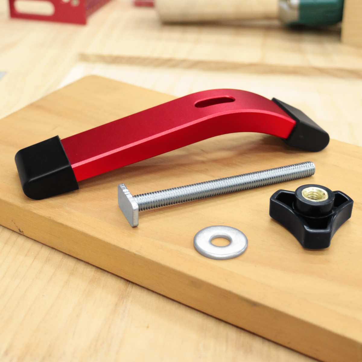 1PC Tトラックホールドダウンクランプマルチツールポケット - Mini Workshop Tools のレビューと価格