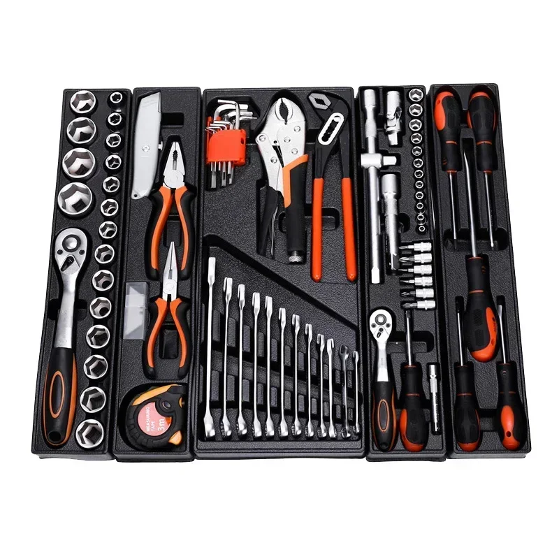 ツールセット 鉄製ボックス 3段引き出し 72歯 オートリリ - Workshop Tools Price のレビューと価格