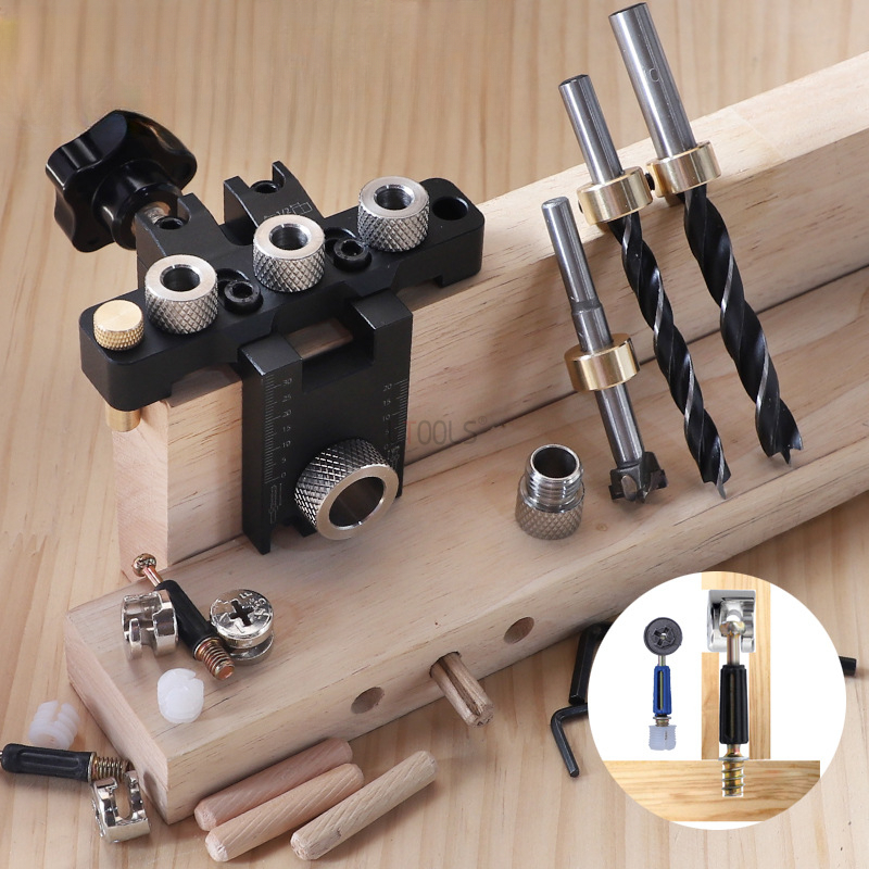 3 in 1調整可能なダボジグ 8/10/15MM ダボドリ - Mini Workshop Tools のレビューと価格